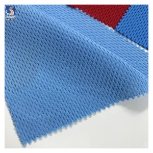 YX1131 180gsm Solid Color Knitted Eye Bird Fabric Stretch Spandex Dry Polyester Poly Bird Eye Mesh Knitted Fabric for...
