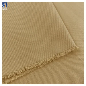 YX1168 Cheap 280gsm 100% Polyester Woven Khaki Twill Fabric for Pants Shirts Overalls Dresses Poly Coarse Twill Fabrics...