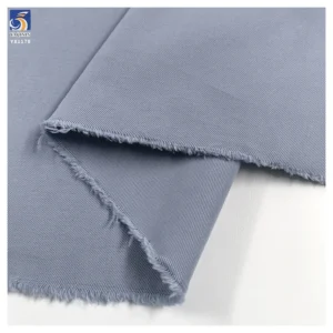 YX1170 Thicken 280gsm 100% Polyester 3/3 Twill Washed Fabric 1 Meter Plain Dyed Polyester Twill Trench Coat Dress Fabric...