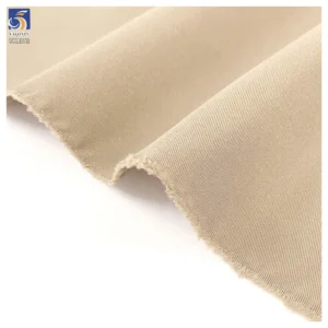 YX1171 China 100 Polyester Khaki Twill Fabric Roll Woven 240gsm 2/2 Cheap Thick Twill Fabric for Women's Pants Coats and...