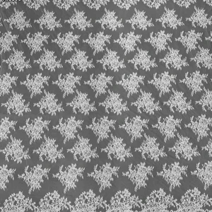 YX1199 New Design Elegant Lightweight White Tulle Lace Fabric 2026 Embroidered Polyester Eyelash Lace Fabric for Apparel...