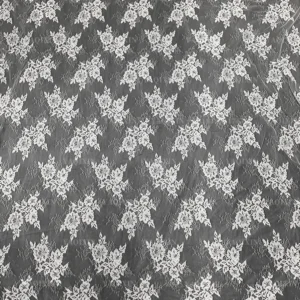 YX1205 New Austrian Tulle Lace Fabric 2026 White 10 Yards Embroidery High-Quality Eyelash Design Lace Fabric Textiles - 100%...