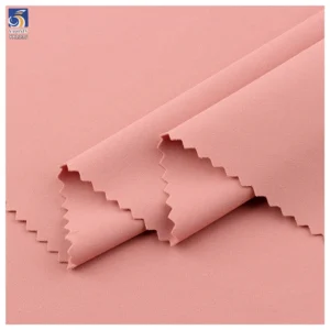 YX1215 230gsm High Quality Bare-Skin Feel and Breathable 75% Nylon 25% Spandex Matte Stretch Double Knitted Sport Fabric...