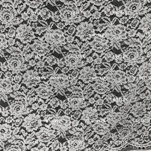 YX1229 Quick and Easy Custom Color 120g Woven Mesh Net Lace Fabric Cheap Polyester Mesh Wedding Chantilly Lace Fabric - 100%...