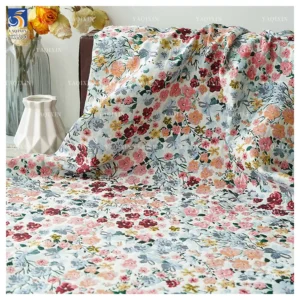 YX1230 Elegant Polyester Yarn-Dyed Jacquard Brocade Fabric for Clothing Dress Design Jacquard French Florals Fabric 2026...