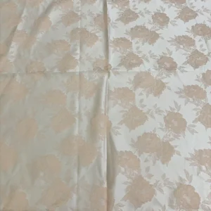 YX1234 Cheap Chinese Brocade Jacquard Fabric Woven Soft 100% Polyester Roses Flowers Brocade Fabric 2026 for Women - 100%...