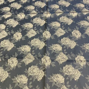 YX1234 Cheap Chinese Brocade Jacquard Fabric Woven Soft 100% Polyester Roses Flowers Brocade Fabric 2026 for Women - 100%...