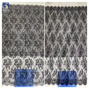 YX1270 Popular in the Britain Luxurious Duchess White Wedding Lace Soltis Fabric Woven Eyelash Lace Fabric Flowers for Bride...