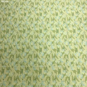 YX1349 High Quality Chinese Floral Brocade Fabric for Dress Light Green 5 Yards 100 Polyester Jacquard Brocade Fabric - 100%...