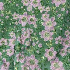 YX1352 Hot Large Flowers Design Pink Brocade Fabric Embossed Chinese Brocade Fabric for Home Textiles Clothing - 100%...