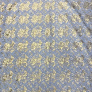 YX1355 Wholesale Brocade Fabric Price 5 Yards Classic Retro Style Rose Pattern Two-Tone Gold Thread Soft Brocade Fabric...