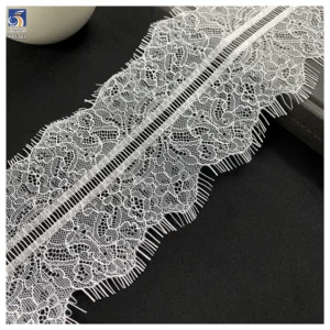 YX1362 35CM*300CM Super Cheap Price Clothing Accessories Lace Multicolored Embroidered Eyelash Lace Fabric Wholesale - 100%...