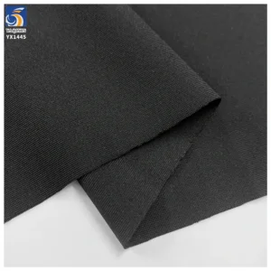 YX1445 76% Nylon 24% Spandex High Stretch Rib Knit Fabric Quick Dry Breathable Sportswear Fabric - Spandex, Nylon, 155 gsm...