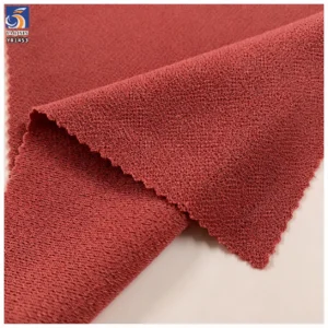 YX1453 Irregular Textured Stretch Knit Fabric 200GSM Polyester Spandex Twisted Slub Material for Dresses and Pants...