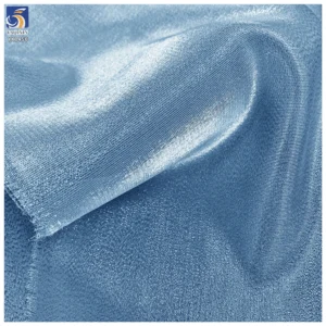 YX1455 100% Polyester Two Tone Shimmer Organza Fabric for Evening Dresses Stage Costumes and Carnival Apparel - 100%...