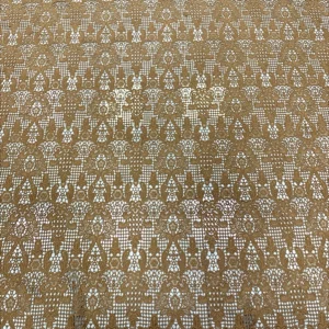YX1457 Baroque Floral Guipure Lace Fabric 150GSM Polyester Water Soluble Embroidery for Women's Dresses - 100% Polyester...