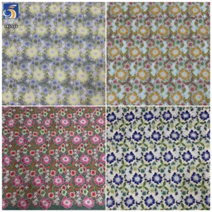 YX1516 130cm 230GSM RTS Polyester Multicolor Water Soluble Embroidery Lace Fabric Hollow Floral for Qipao Dress - 100%...