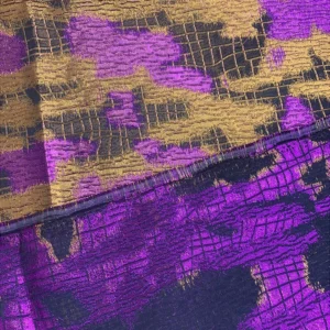 YX1568 Wholesale Multicolor Brocade Jacquard Fabric for Garment Production Dresses and Costume Sewing - 100% Polyester, 150...