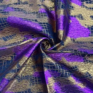 YX1568 Wholesale Multicolor Brocade Jacquard Fabric for Garment Production Dresses and Costume Sewing - 100% Polyester, 150...
