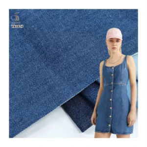 YX182 YAQIXIN Gold Top Supplier 12S Washed 8 oz Heavy Dark Blue Denim Fabric 100% Cotton for Jacket&Shirts - 100% Cotton, 8...