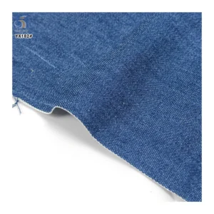 YX182 YAQIXIN Gold Top Supplier 12S Washed 8 oz Heavy Dark Blue Denim Fabric 100% Cotton for Jacket&Shirts - 100% Cotton, 8...