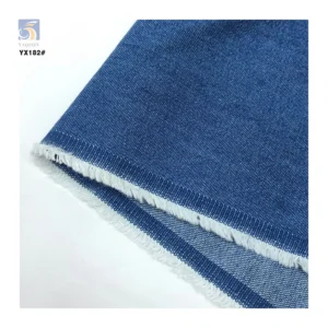 YX182 YAQIXIN Gold Top Supplier 12S Washed 8 oz Heavy Dark Blue Denim Fabric 100% Cotton for Jacket&Shirts - 100% Cotton, 8...