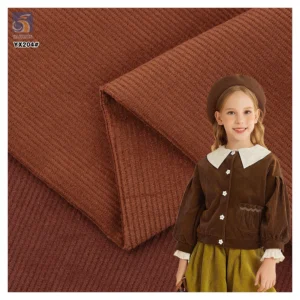 YX204 Good Quality Eco-Friendly Dyeing 300gsm 100% Cotton 11 W Corduroy Solid Dyed Fabric Fabric - 100% Cotton, Cotton...
