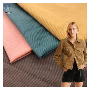 YX213 Industry Competitive Price Corduroy Fabric 14W 280gsm Woven 100% Cotton Corduroy Fabric for Jackets - 100% Cotton...