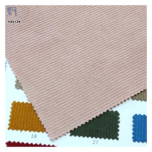 YX213 Industry Competitive Price Corduroy Fabric 14W 280gsm Woven 100% Cotton Corduroy Fabric for Jackets - 100% Cotton...
