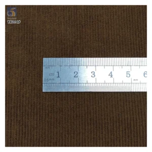YX214 Hot Selling 16 Wale 200gsm Lightweight Thin 100% Cotton Corduroy Fabric for Clothing - 100% Cotton, Non-Stretch 100%...