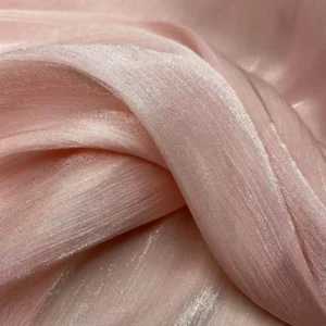 YX2161-1 Spot Wholesale Liquid Silk Organza Fabric Luxury Shiny Luster Organza Fabric Suitable for Dress Clothes - Organza...