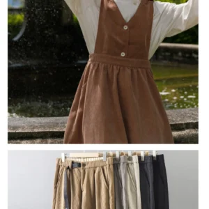 YX2341 Custom Non-Stretch 360gsm 8W Wale 100% Polyester Corduroy Fabric for Dresses 2026 New Corduroy Fabric Textile - 100%...