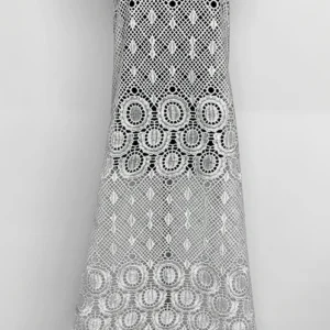 YX237 High Quality African 100% Cotton Polish Men Fabric Lace Dry Swiss Voile Lace Fabric Wedding - 100% Cotton, 200 g, 152...
