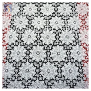 YX2438 Low Price Wholesale Price White Swiss Voile Lace Fabric White Water Soluble Handmade Embroidered Polyester Lace...