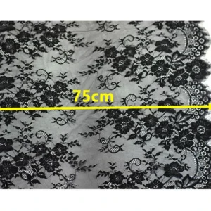 YX2631 In Stock Multi-Color Eyelash Lace Fabric High Quality 5 Yards African Lace Fabric for Women Lingerie 3M*73CM - 100%...