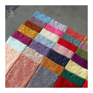 YX2635 China Wholesale Eyelash Lace Trim for Underwear Home Textile 17 CM*300 CM - 100% Polyester, 17 CM, Mesh, Embroidery...