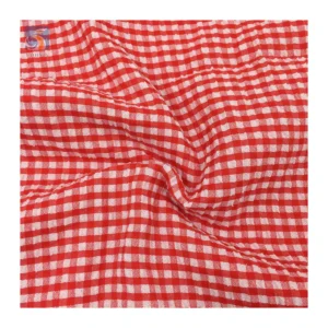 YX2729 Wholesale Woven Yarn Dyed Check Plaid Shirting Fabric 100 Polyester Checked Fabric - 100% Polyester, 95 gsm, 145 CM...