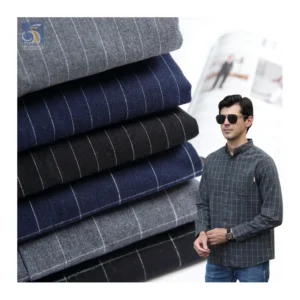 YX2742 Wholesale Italian Suit Oxford Fabric 165gsm 21S Combed 100 Cotton Suiting Fabric for Men - 100% Cotton, 165 gsm, 57...