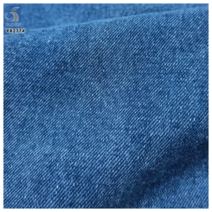 YX277 Good Quality 460gsm 100 Cotton 7*7 Denim Fabric Dark Blue Washed Woven Denim Fabric - 100% Cotton, Denim Fabric, Jean...