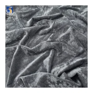 YX292 100gsm Wholesale Four Way Stretch Velvet Mesh Fabric for Women Shirt Fabric - Spandex, Polyester, 100 gsm, 160 CM...