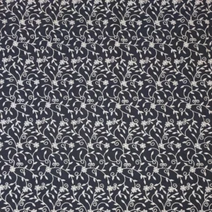 YX449 Fabric Store Designer New Arrival Tulle Transparent Soft Mesh Floral Leaf Embroidery Fabric - 100% Polyester, 60 gsm...