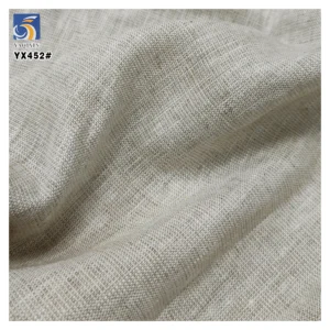 YX452 High Quality Medium Weight Eco-friendly 180-260gsm Plain Pure 100% Linen Fabric - 100% Linen, 260 gsm, 140 CM, Fabric...
