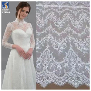 YX466-1 Low MOQ Ready Made 1.5m*3m Multicolor Cheap Prices Eyelash Lace Fabric - 100% Polyester, 150 gsm, Lace Fabric...