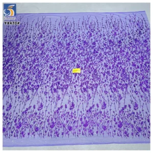 YX470 Custom Style 150 Gsm Polyester Tulle Glitter Purple Sequin Fabric for Wedding Dress - 100% Polyester, 150 gsm, 145 CM...