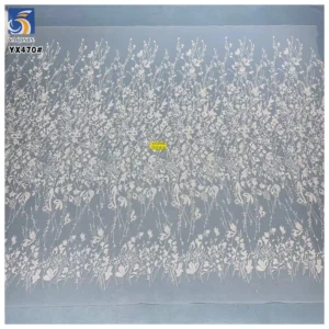 YX470 Custom Style 150 Gsm Polyester Tulle Glitter Purple Sequin Fabric for Wedding Dress - 100% Polyester, 150 gsm, 145 CM...