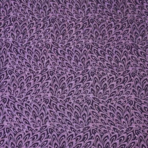 YX510 2025 Ready-made Custom Purple Polyester Embroidery Feather Tulle Fabric - 100% Polyester, 100 gsm, 145 CM, Tulle...