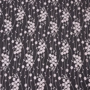 YX512 Support Customized Other Colors Light Pink Polyester Floral Tulle Fabric Embroidered for Dance Skirt - 100% Polyester...