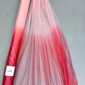YX670-1 Designer Gradient Pleat Satin Fabric 100% Polyester Blackout Printed for Wedding Dresses Gradient Pleated Satin...