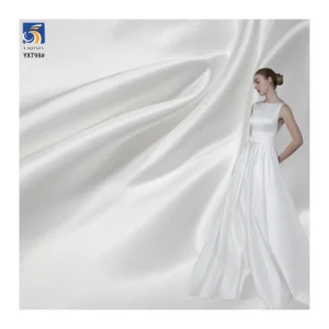 YX693-2 150*300D Bridal Satin Matte Fabric 160gsm Large Stock Wholesale for Dresses - 100% Polyester, 160 gsm, 150 CM...
