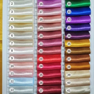 YX705 Luxurious 200gsm Polyester Super Soft Golden Satin Fabric Dress Garment Material Silky Smooth Satin Fabric Acetic Acid...